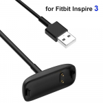 Inspire3 USB laadimiskaabel Fitbit Inspire 3 Band Asenduslaadimisjuhtme tarvikud Fitbit Inspire 3 nutikella jaoks must