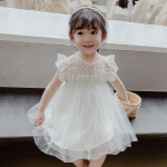 T&uuml;drukute kohevad kookkleidid v&otilde;rgust seelik tikandid volangid laste j&otilde;ulupeo kost&uuml;&uuml;m s&uuml;nnip&auml;evaks tutu kleit laste riided 140 roosa