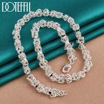 925 Sterling Silver Kiel 18 tolli kaelakee, pulmapeo moeehted 45cm