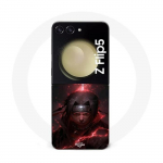 Coque Samsung Galaxy Z Flip5 itachi uchiwa anime 3D fanart