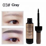 Eyebrow Dye Gel Tear Eyebrow Dye Permanent Setting Waterproof non-removing Natural three-dimensional Lazy Eyebrow Cream Women's cosmetics Beauty tool 01#dark brown