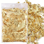 Kulla imitatsioon h&otilde;bedane vaskfooliumist litrid k&uuml;&uuml;nalde valmistamine epoks&uuml;vaigust t&auml;idis kaunistus s&auml;delev foolium paber k&uuml;&uuml;nekunsti materjal 1 pack kuld