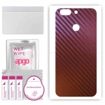 apgo skin sticker film foil vinyl for the BACK compatible with Sharp Aquos B10, scratch-resistant, easy to install - Carbon Chameleon CAKA5