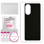 apgo Protective Skin Sticker for the back compatible with Infinix Hot 11S, Wrap Film, Foil, Vinyl - Pattern Matrix