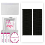 apgo Protective Skin Sticker for the back compatible with Huawei Mate XS 2, Wrap Film, Foil, Vinyl - Pattern Matrix