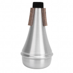 Trompeti summuti, v&auml;hendab m&uuml;ra alumiiniumsulamist universaalne trompeti summuti harjutamiseks