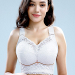 Naiste pesu &otilde;hukese k&uuml;lje sisset&otilde;mbamise k&uuml;ljega piima koguv rinnahoidja reguleerimise t&uuml;&uuml;p 44/100C aprikoosi