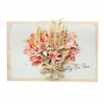 Emadep&auml;eva nelk Kuivatatud lillede &otilde;nnitluskaart Emadep&auml;eva s&uuml;nnip&auml;evakaart