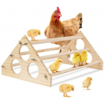 Henhouse, Stand Training Henhouse, Wood Chicken Roosting baar, Chick Jungle Gym Henhouse m&auml;nguasi koost&ouml;&ouml;le, Brooderile ja meelelahutusele, 16,14 X 10,63 X 7,08 One Size kollane