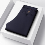 Suvised Mehed Business Stretch Smooth P&uuml;ksid Korea klassikaline &otilde;huke must hall vabaaja &uuml;likonnap&uuml;ksid meeste br&auml;nd elastsed v&ouml;&ouml;p&uuml;ksid 33 tumesinine v&auml;rv