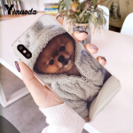 Yinuoda Pommeri koerte koer V&auml;rviline armas telefoni&uuml;mbris iPhone'ile 13 8 7 6 6S Plus X 10 5 5S SE XR XS XSMAX11 11pro 11promax iPhone XR