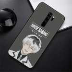 Telefoni&uuml;mbris Xiaomi Redmi Note 8 8T 10 9 9S 7 6 Pro xiaomi 9 9A 8 8A 7 6 must kate Prime Trend Tokyo Ghoul Kaneki Ken jaoks Redmi Note 8 Pro