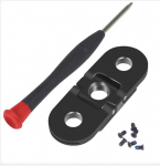 Gopro 9 jaoks 10 11 12 Tarvikud Magnetadapteri kinnitus metallist kokkuklapitav imemine Fikseeritud asendussulamist pandlaga 1/4  auguga statiiv Go Pro 9 jaoks must