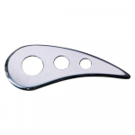 Roostevabast terasest Gua Sha massaažit&ouml;&ouml;riist Suurep&auml;rane pehmete kudede mobiliseerimise t&ouml;&ouml;riist