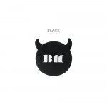 BABYMONSTER 1st F&auml;nnikohtumine KOHTUMISENI Sarve EMOJI pl&uuml;&uuml;sist padi Black