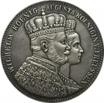 Uued 1861. aasta Saksa Saksamaa m&auml;lestusm&uuml;ndid as the picture
