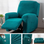 Veekindel lamamistooli kate Odav erihinnaga elastne Ralax Lazy Boy Stretch Spandex &uuml;hev&auml;rviline diivanikatted tugitool 1 Seater(4pcs)