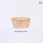Korv S&auml;ilitus Puuviljad Kootud Serveerimiskorvid Punutud anum rotangist leivaalus Sn 18*7cm