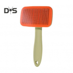 Isepuhastuv lemmikloomahari Nahas&otilde;bralik kassihooldushari lemmikloomade eemaldamiseks massaaži kamm kutsika karvaeemaldusvahend roosa