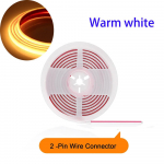 IP68 veekindel COB LED neoonriba valgusti 5m 10m 15m 20m 0,5m 24V 320LED painduv lint silikoon toru lambi vooder valgustus RA90 (2 Pin Wire) L=12M soe valge v&auml;rv