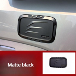 For chery Jetour Traveller  2024 Jetour T2 Matte Black Fuel Tank Sticker Door Cover Protection Decoration matt must v&auml;rv