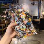 10.5.20 tk Multifilmi v&otilde;lu Pross Moeaksessuaarid Gooti pross Emailn&otilde;elad Vintage Punk Tume krae Korsage S&auml;rgikott Kork Jope Pin M&auml;rk 5 Pcs