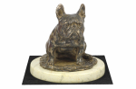 French Bulldog, Frenchie II - dog figurine, dog silhouette figurine, trophy for Art-Dog dog show exhibition