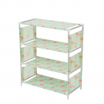 Kodu Multifunktsionaalne kokkupandud jalatsiriiul Jm14 punane