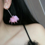 Lilled K&auml;sitsi valmistatud Bohemia Boho K&otilde;rvar&otilde;ngad Naiste Mood Pikalt Rippuvad K&otilde;rvar&otilde;ngad Kristallist Naiste Pulma K&otilde;rvar&otilde;ngad Peoehted