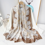 Uus Four Seasons saadaval Uus siid, suur &otilde;huke v&auml;limine kaelakaitse sall p&auml;ikesekaitsekreem, soe rannar&auml;tik naistele 180*90cm