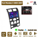 Android Carplay Auto Raadio Ford Mondeo 3 2004-2007 Multimeediam&auml;ngija Peaseade Stereo GPS Navigatsioon BT WIFI 2+32GB 2+32GB,B