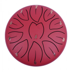 &Uuml;ksteist tooni t&uuml;hi trummar koputab terasest keeletrumm l&ouml;&ouml;kpill t&uuml;hi trumm One Size roheline