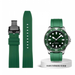 Klassikaline kummist rihm Seiko Citizen Omega kiirkinnitusega kellarihmale 20mm 22mm 24mm silikoonist Tropic nutikellarihm 24mm