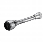 P&ouml;&ouml;ratav segisti mulli&otilde;husti 360&deg; segisti otsik Kodumajapidamises kasutatava aeraatori pihustiga k&ouml;&ouml;givalamu segisti otsik h&otilde;be