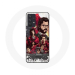 Coque Maniacase pour Samsung Galaxy A32 4G La Casa De Papel affiche art