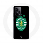 Coque Maniacase pour Xiaomi Redmi Note 12 Pro 5G scp sporting portugal fond noir