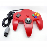 YLang&reg; Controller Avec c&acirc;ble de Interface console Pour Nintendo N64 Manette Shock Rouge