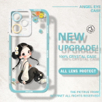 P&otilde;rutuskindel Cartoon Astronaut Crystal Case t&auml;iskaanega kaamerakaitse, l&auml;bipaistev pehme telefoni korpus Xiaomi Redmi jaoks Xiaomi 11T