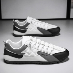 2023. aasta kevade ja s&uuml;gise uued meeste mitmek&uuml;lgsed vabaajaspordijalatsid Korea versioon Trend One Step meestekingad 39 valge