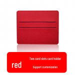 Peen vargusvastane RFID nahast PU-kaardihoidja: Universaalne, ruumikas ja stiilne naistele All in stock