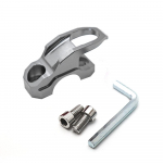 Alumiiniumisulamist mootorratta modifitseeritud &uuml;lemine pumba k&uuml;ljekonks k&uuml;lgkonks kiivri konks N1S hoiukonks pumba k&uuml;lgkonks E-jalgrattale UQI U+B punane