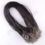 Paelad ehtsast nahast, 10 tk 1,5 mm ehete valmistamisel kaelakee v&otilde;lusid. kohv