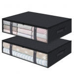 Kokkupandav voodialune hoiukott Multifunktsionaalsed viimistluskorvid napiteki jaoks Single loaded must