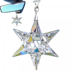 Peen Kristallist Lumehelbed Auto Ripats Dekoratsioon Kaunistused P&auml;ikesep&uuml;&uuml;dja Lumehelbe Riputatavad Kaunistused Aksessuaarid Kingitused valge