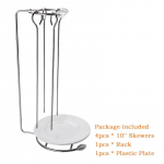 4 tk Roostevabast Terasest BBQ Vardaid Grillresti Hoidikuga komplekt Kabob Barbecue Varras N&otilde;el Grillimiseks BBQ Tarvikud K&ouml;&ouml;giriistad