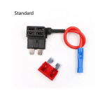 5 tk/10 tk 12 V MINI V&Auml;IKE KESKMISE suurusega autokaitsmehoidik vooluringi lisav kraaniadapter Micro Mini standardne sularahaautomaadi terakaitse 5PCS