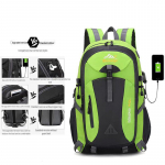 Meeste veekindel matka- ja v&auml;li spordiseljakott reisimiseks ja telkimiseks 40L Upgraded Waist Guard roheline
