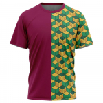 Astral Aura Tanjiro Demon Slayer T-s&auml;rk 2024 Suvine Vabaaja Meeste Naiste T-s&auml;rk Jaapani Anime F&auml;nnid Lapsed T&auml;iskasvanud R&otilde;ivad Topid XL