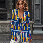 YYFS Naistemood vabaaja v&auml;rviplokiga, s&uuml;gistalvise pikkade varrukatega POLO kaelajoped ja mantlid S