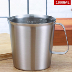 Sojavahast k&uuml;&uuml;nalde valmistamise komplekt: Paksendatud roostevabast terasest pottide ja tasside komplekt 1L Dahua wax cup with scale